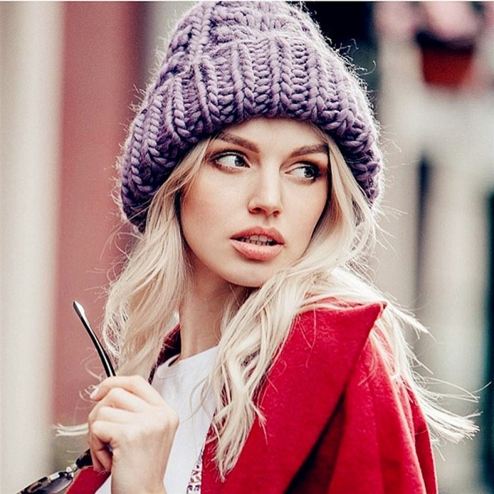 Winter Women Knitted Beanies Hat Cap | Muduh Collection