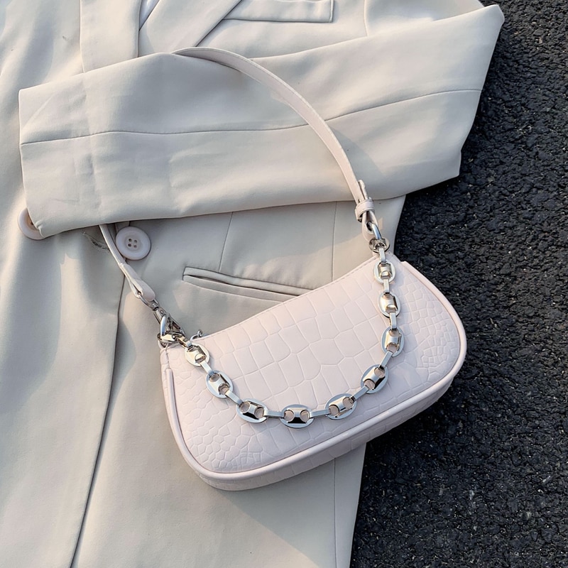 Elegant Handbags Female Travel Totes Lady Fashion Hand Bag Chain Design ...